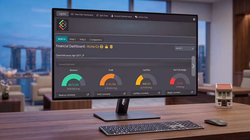 Transaction records and workflow tracking screen